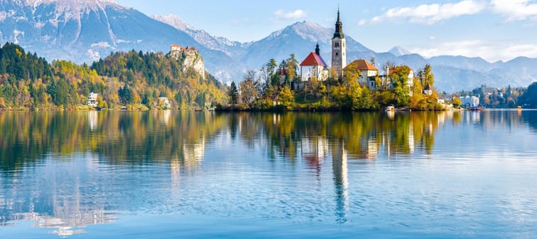 Lake Bled Slovenia.