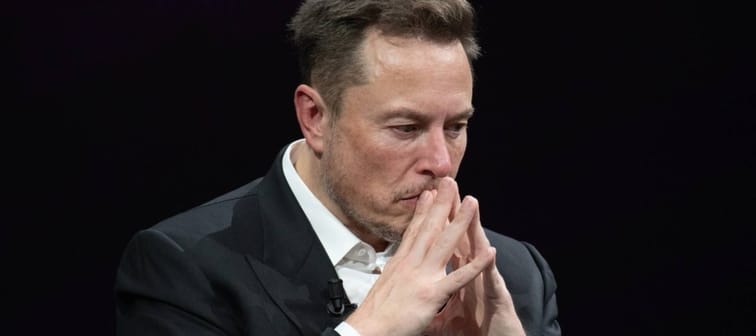 Elon Musk, founder, CEO, and chief engineer of SpaceX, CEO of Tesla, CTO and chairman of Twitter, Co-founder of Neuralink and OpenAI, at VIVA Technology (Vivatech)