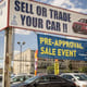A dealer in used cars in the Woodside neighborhood of Queens in New York